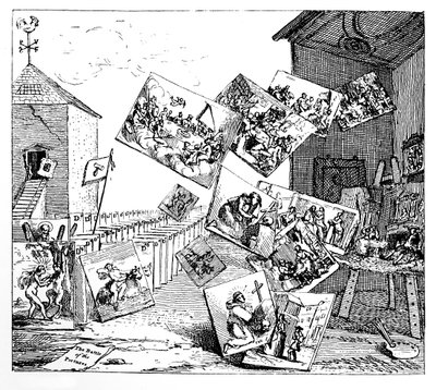 La battaglia delle immagini da William Hogarth
