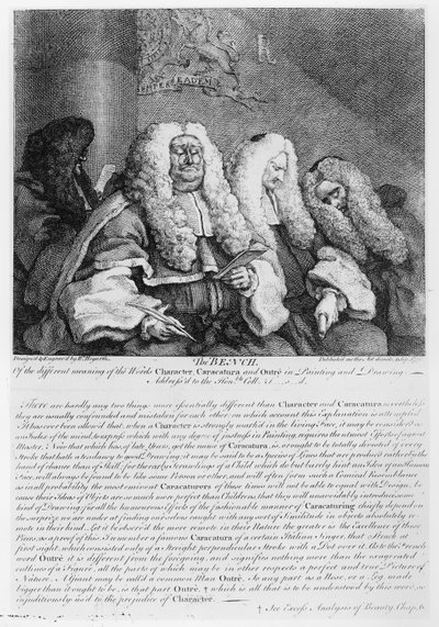 La panca, 1758 da William Hogarth