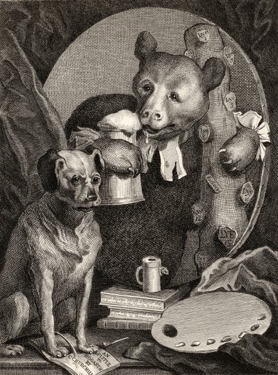 Il Bruiser Charles Churchill, una volta il Reverendo, nel personaggio di un Ercole russo, inciso da J. Mills, da 