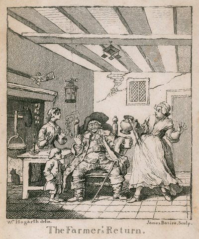 Il ritorno del contadino da William Hogarth