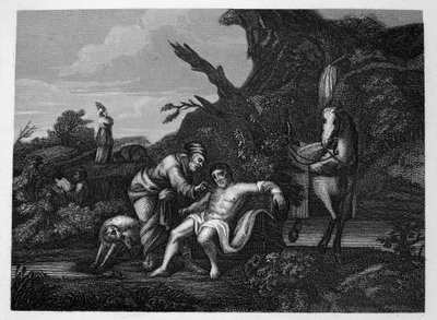 Il buon samaritano da William Hogarth