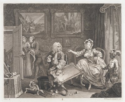 La prostituta trova un protettore da William Hogarth