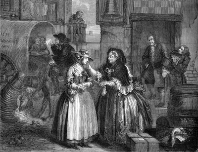 La carriera della prostituta di William Hogarth da William Hogarth