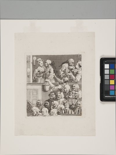 Il pubblico che ride da William Hogarth