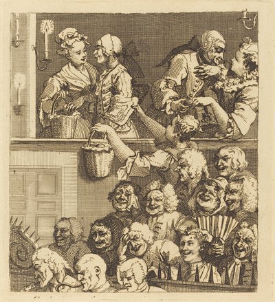 Il Pubblico che Ride da William Hogarth