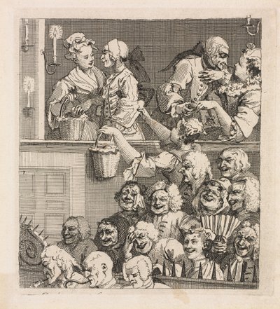 Il Pubblico che Ride da William Hogarth
