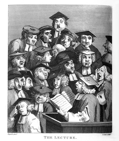La Lezione di William Hogarth da William Hogarth