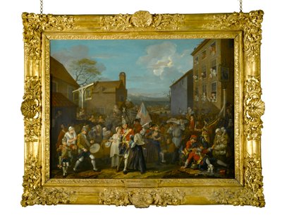 La marcia delle guardie a Finchley, 1750 da William Hogarth