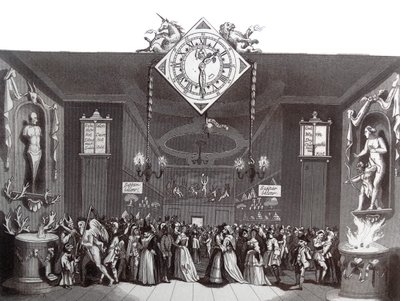 Il biglietto del mascherato da William Hogarth