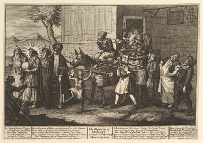 Il mistero della massoneria portato alla luce, [prima pubblicazione dicembre 1724] ristampa successiva da William Hogarth