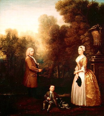 La Famiglia Pascall da William Hogarth