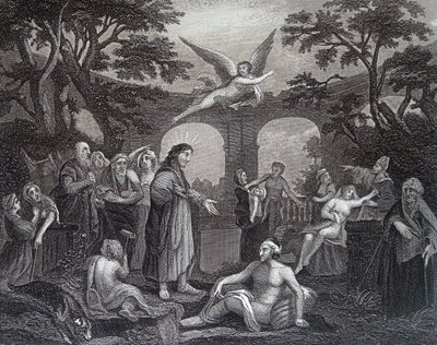 La piscina di Bethesda da William Hogarth