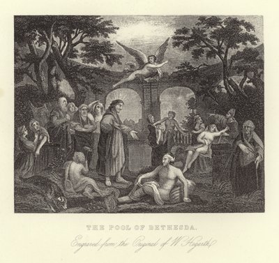 La piscina di Bethesda da William Hogarth