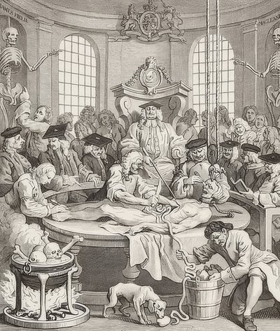La ricompensa della crudeltà. Da: Le quattro fasi della crudeltà. 1751 da William Hogarth