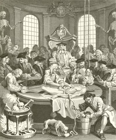 Le quattro fasi della crudeltà da William Hogarth