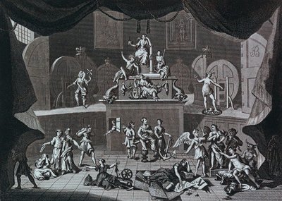 La lotteria da William Hogarth