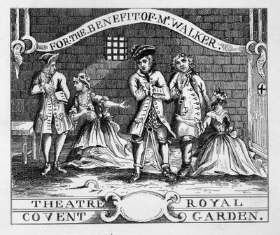 Teatro Reale, Covent Garden da William Hogarth