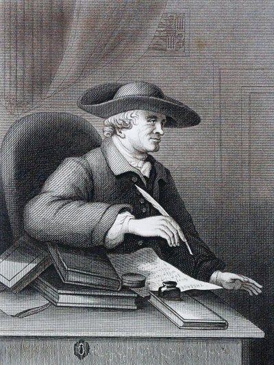 Thomas Morell (1703-1784) librettista inglese, studioso classico di William Hogarth da William Hogarth