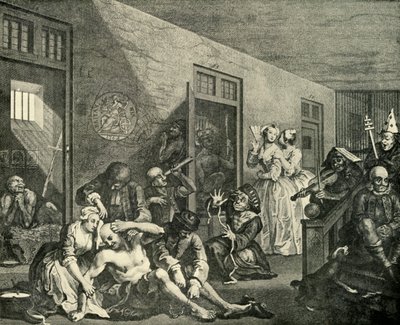Trattamento dei Malati di Mente, 1733, 1925 da William Hogarth