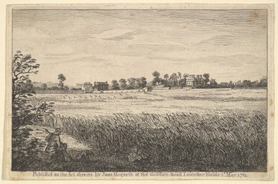 Veduta della casa di Ranby, 1 maggio 1781 da William Hogarth