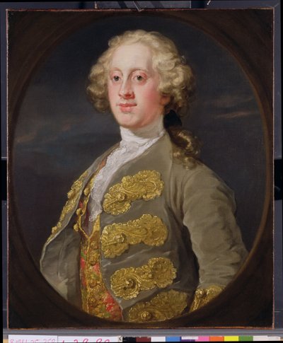 William Cavendish, Marchese di Hartington, poi 4° Duca di Devonshire da William Hogarth