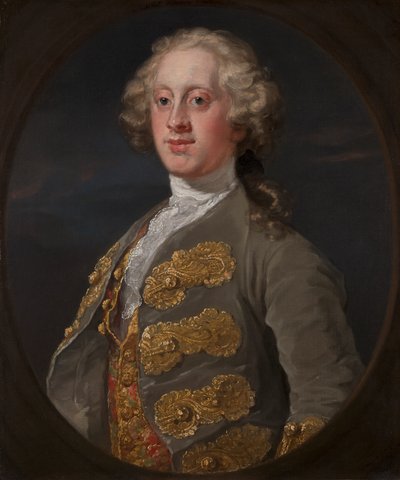 William Cavendish, Marchese di Hartington, Poi Quarto Duca di Devonshire da William Hogarth