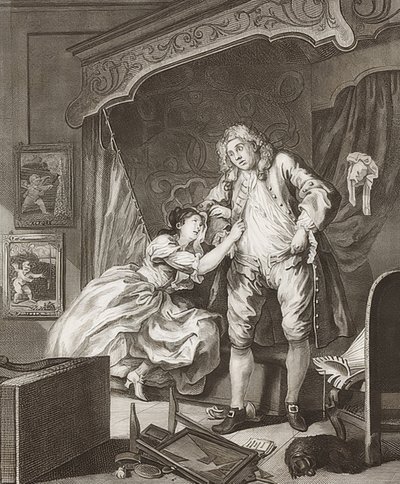 Serie in due parti: Prima e Dopo. Foglio 2: Dopo da William Hogarth