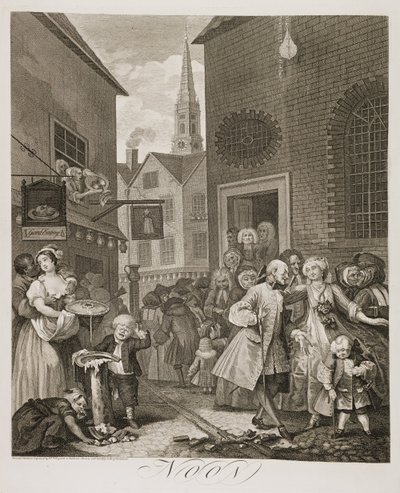it: Quattro volte al giorno: Mezzogiorno da William Hogarth
