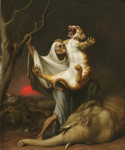 Il potere della morte, c.1890 da William Holbrook Beard