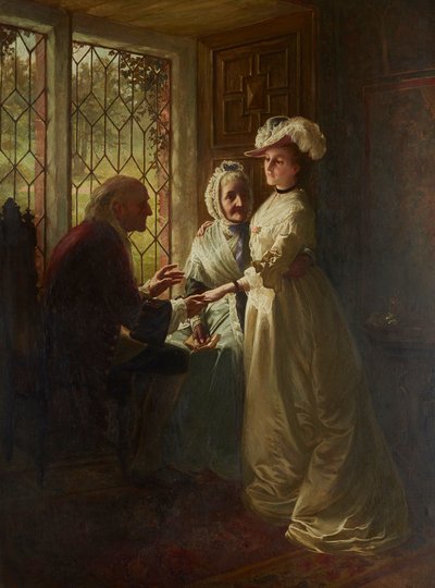 Una figlia che prende congedo da William Hole