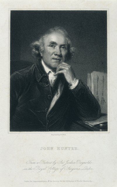 John Hunter, FRS, c1850-c1870 da William Holl