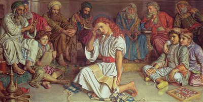 Cristo tra i dottori, 1887 da William Holman Hunt