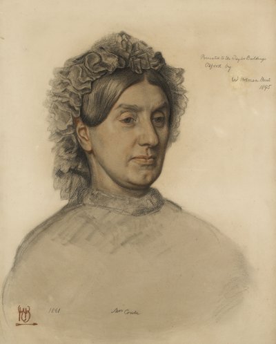 Mrs Thomas Combe (1806-1893) da William Holman Hunt