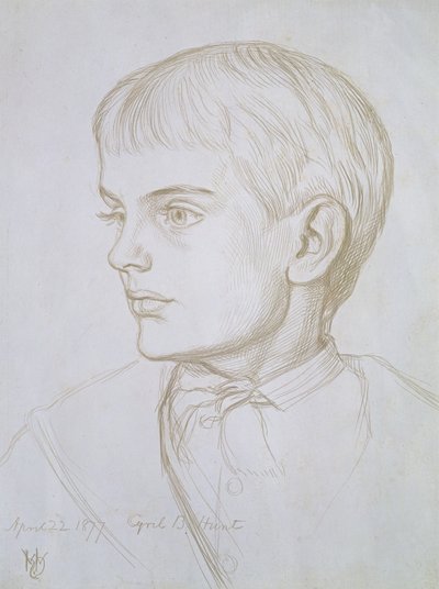 Mio figlio Cyril, 1877 da William Holman Hunt
