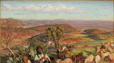 Pianura di Esdraelon dalle alture sopra Nazareth, 1876 da William Holman Hunt
