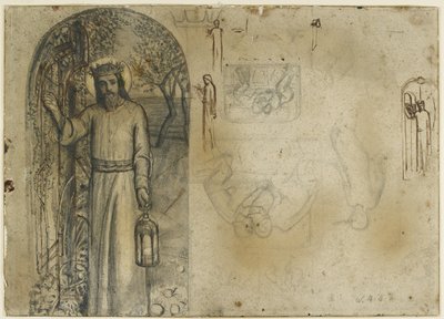 Studi per La luce del mondo da William Holman Hunt