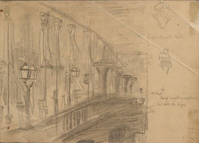 Studio del London Bridge, 1863 da William Holman Hunt