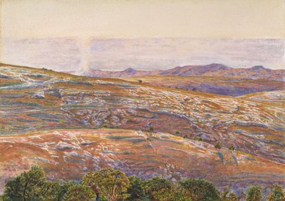 Il Mar Morto da Siloam da William Holman Hunt