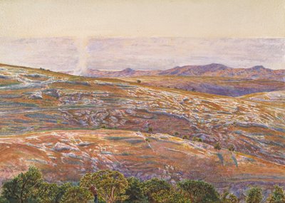 Il Mar Morto da Siloam, 1861 da William Holman Hunt
