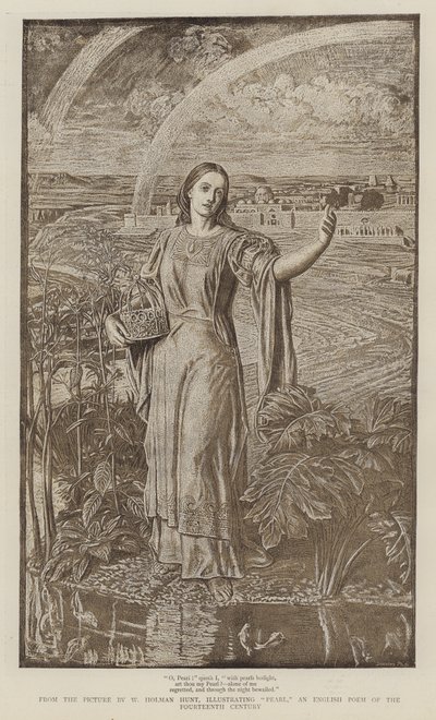 La Perla, il poema inglese del XIV secolo da William Holman Hunt