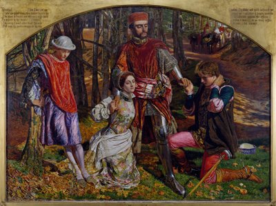 I Due Gentiluomini di Verona da William Holman Hunt
