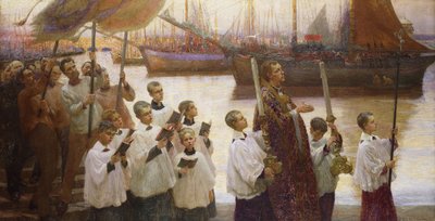 Giorno delle Rogazioni, Cornovaglia da William Holt Yates Titcomb