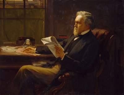 Ritratto di George Jacob Holyoake da William Holyoake