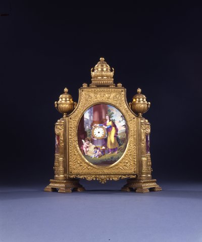 Orologio da mensola di Giorgio III da William Hopkins Craft
