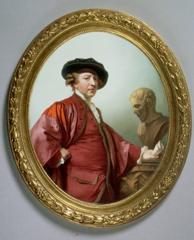 Ritratto di Joshua Reynolds (1723-92) 1786 da William Hopkins Craft