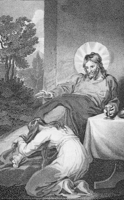 Maria che unge i piedi del Salvatore, da 
