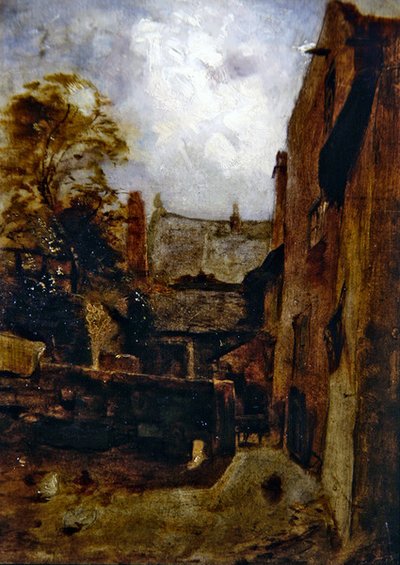 Schizzo per la fattoria di Bidestone da William Huggins