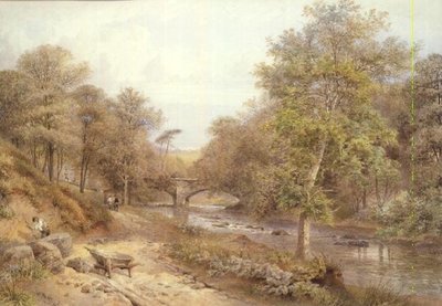 Cava vicino al fiume da William Hull