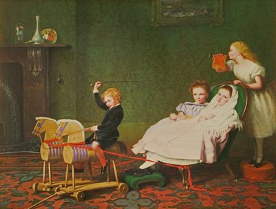 Una carrozza per il ballo, 1868 da William III Bromley