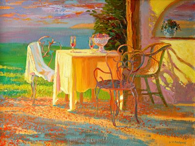 Terrazza serale da William Ireland